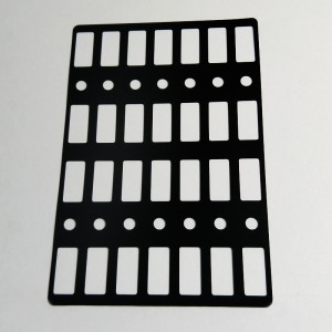 0,25 Isolerande ark Flamskyddsmedel PC packning svart lätt att böja bearbetning grossist