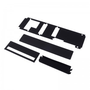 Flamskyddsmedel och lätt att vika PP-isolerande ark 0,25 mm effektisolerande packning Svart 3716 Isoleringsark